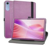 MAMA MOUTH Compatible with Lenovo Tab Android Tablet | 10.1 inch Case,360 Degree Rotating With Premium PU Leather Sleeve Cover Case for Lenovo Tab TB311FU 10.1 Inch Tablet,Purple