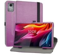 MAMA MOUTH Compatible with Lenovo Tab K11 Plus Case,360 Degree Rotating With Premium PU Leather Sleeve Cover Case for Lenovo Tab K11 Plus 11.45 Inch Tablet,Purple