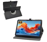 MAMA MOUTH Compatible with MAXLEGEN M31 Case,360°Rotating PU Leather Sleeve Cover Case for MAXLEGEN M31/PIXPEAK M196-EEA/RUSHAR Z1207/BEYNIVAN Z127/LEVIRTU Z1207 13 Inch Tablet,Black