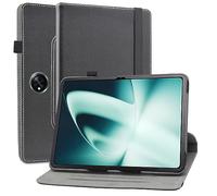MAMA MOUTH Compatible with Oppo Pad 3 Rotation Case,360 Degree Rotating With Cute Pattern Sleeve Cover for Oppo Pad 3 / Oppo Pad 2 / OnePlus Pad 11.61 Inch Tablet,Black