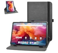 MAMA MOUTH for ALLDOCUBE iPlay60 Pad Pro Rotating Case,360 Degree Rotary Stand with Cute Pattern Cover for ALLDOCUBE iPlay60 Pad Pro 12.1" Tablet,Black
