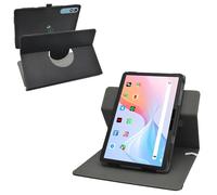 MAMA MOUTH for HISORL T901 Case,360 Degree Rotary Stand with Cute Pattern Cover for TUOHAITIME C30/YLEEBG T901/QDDQ T901/Relndoo T901/Suicoey T901/JJGJ T901/TUOHAITIME C30-JZB 10.1" Tablets,Black