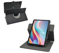 MAMA MOUTH for HUION Kamvas Slate 10 Case,360 Degree Rotary Stand with Cute Pattern Cover for HUION Kamvas Slate 10/Crelander T40/MEIZE D115/ZONKO D115/EITOMIN D115/ANTEMPER D115 10.1" Tablets,Black