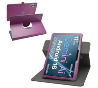 MAMA MOUTH for SVITOO P11 Case,360 Degree Rotary Stand with Cute Pattern Cover for SVITOO P11/ApoloSign EP1095T/SVITOO SVTT001/SVITOO P116/POWMUS LS1111/ApoloMedia EP1095T 11" Tablet Cases,Purple