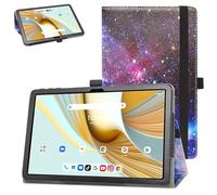 MAMA MOUTH for UMIDIGI G3 Tab Case,Vortex T10M Pro Case,PU Leather Folio 2-Folding Stand Cover for UMIDIGI G3 Tab/Vortex ZTAB10 /Vortex T10M Pro 10.1" Tablets,Galaxy