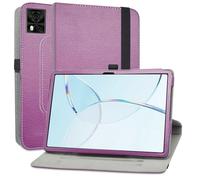 MAMA MOUTH Rotation Case for DOOGEE T10E,360 Degree Rotating With Cute Pattern Sleeve Cover for DOOGEE T10E / Blackview Tab 80 / Blackview Tab 10 Wifi/OSCAL Pad 7 10.1 Inch Tablet,Purple