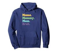 Mama Mummy Mum Bruh Funny Mother's Day Ladies Women's Pullover Hoodie