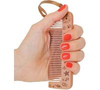 Mama Natural Wooden Labor Comb - Essential Birth & Delivery Support | Ergonomic Wood Comb for Pregnancy, Contractions & Acupressure Relief