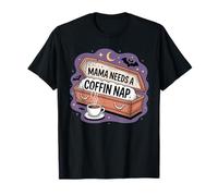 Mama Needs a Coffin nap, Funny Tired Ghost mom Halloween T-Shirt