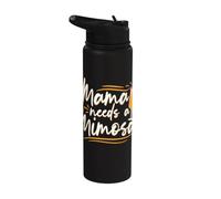 Mama Needs A Mimosa Stainless Steel Insulated Water Bottle