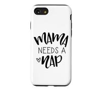 Mama Needs A Nap Tired Mom Funny Saying Case for iPhone SE (2020) / 7/8