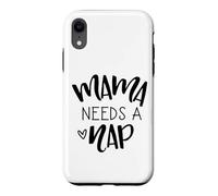 Mama Needs A Nap Tired Mom Funny Saying Case for iPhone XR
