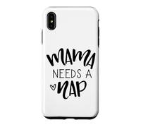 Mama Needs A Nap Tired Mom Funny Saying Case for iPhone XS Max