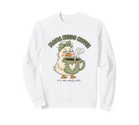 Mama Needs Coffee Goose Boy Mom Funny Mommy Life Graphic Sweatshirt