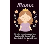 Mama Notizbuch - Ein liebevolles Geschenk für die beste Mama: Ein stilvolles Notizbuch im Kawaii-Stil mit herzerwärmender Botschaft - perfekt als Geschenk für Mama
