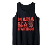 Mama of A Heart Warrior CHD Awareness Heart Disease Tank Top
