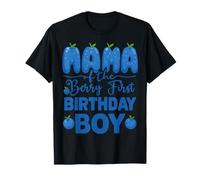 Mama of The Berry First Birthday boy Blueberry Mom Mommy T-Shirt