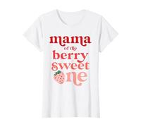 Mama of the Berry Sweet One Strawberry First Birthday 1st T-Shirt