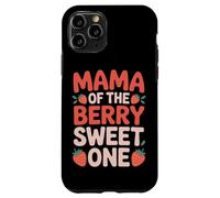 Mama Of The Berry Sweet One Strawberry Parent Child Bond Case for iPhone 11 Pro