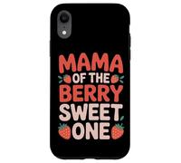 Mama Of The Berry Sweet One Strawberry Parent Child Bond Case for iPhone XR