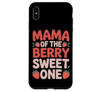 Mama Of The Berry Sweet One Strawberry Parent Child Bond Case for iPhone XS Max