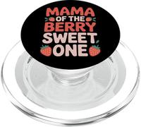 Mama Of The Berry Sweet One Strawberry Parent Child Bond PopSockets PopGrip for MagSafe