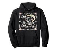 Mama Of The Birthday Mermaid Magical Moment Pullover Hoodie
