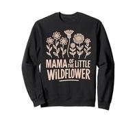 Mama Of The Little Wildflower Birthday Party Baby Shower Sweatshirt