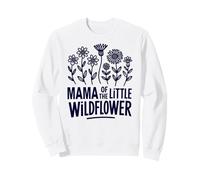 Mama Of The Little Wildflower Birthday Party Baby Shower Sweatshirt