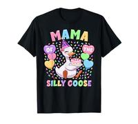 Mama of The Silly Goose First Birthday Matching Family T-Shirt