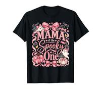 Mama of The Spooky One Girl First Birthday Halloween Bow Value Graphic T-Shirt