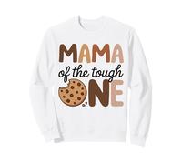 Mama of the Tough one Cookies Milk 1st birthday Matching Sweatshirt