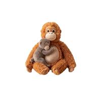 Mama Punch Monkey Plush Toy, Soft Cuddly Punch Monkey Plush, Ideal for Playtime, Bedroom Decor for Boys and Girls