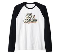 Mama’s Boy Boys Mama Retro Mommy & Me Mom & Son Matching Raglan Baseball Tee