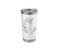 Mama Since 2026 Boho Floral Line Art Mother's Day Stainless Steel Insulated Tumbler