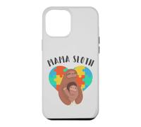 Mama Sloth, Autism Awareness Heart with Sloths Case for iPhone 12 Pro Max