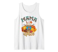 Mama Spice Shirt Fall Coffee Pumpkins Autumn Mama Life Tank Top