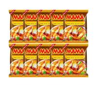 MAMA Thai Shrimp Creamy Tom Yum Jumbo Size Instant Noodles Ramen 90g (10 Packs)