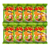 MAMA Thai Tom Yum Pork Flavour Instant Noodles Ramen 60g (Pack of 8)