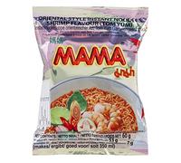 Mama Tom Yum Shrimp Instant Noodles, 60 g, Pack of 30