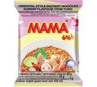 Mama Tom Yum Shrimp Instant Noodles, 60 g (Pack of 30)