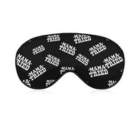 Mama Tried Sleeping Blindfold Mask Cute Eye Shade Cover with Adjustable Strap for Women Men Night