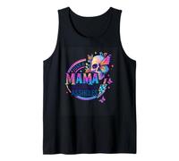 Mama Trying Not to Raise Assholes Skull Tank Top