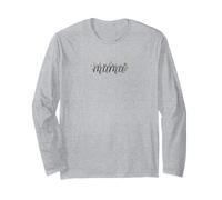 Mama Wildflower Script Floral Bloom Mother's Day Style Long Sleeve T-Shirt