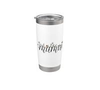 Mama Wildflower Script Floral Bloom Mother's Day Style Stainless Steel Insulated Tumbler