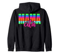 Mamacita Cinco De Mayo Leopard Fiesta Mexican Mother's Day Zip Hoodie