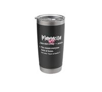 Mamacita Cute Dictionary Definition Bow Coquette Stainless Steel Insulated Tumbler