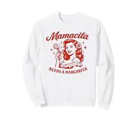 Mamacita Needs a Margarita Fun Spanish Fiesta Design Sweatshirt