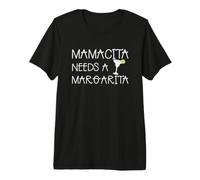 Mamacita Needs a Margarita Funny Cinco de Mayo Tequila Mom Premium T-Shirt
