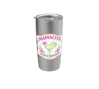 Mamacita Needs A Margarita Mom Cinco De Mayo Mother Funny Stainless Steel Insulated Tumbler
